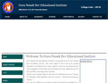Tablet Screenshot of gndei.org